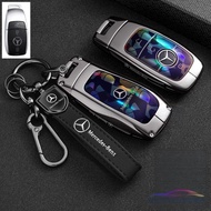 Car Key Cover Case Shell For Benz E C S GLC 200 Class E200 E400 E63 W213 S550 S560 C260 A200 Key Cov
