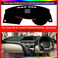 Anti-Slip Mat Dashboard Cover Pad Sunshade Dashmat Protect Car Accessories RX270 RX350 RX450h 350 fo
