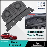 [ READY STOCK ] BCS Model 3 Highland Rear Trunk Soundproofing Kit Trunk Engine Noise Reduction Hood 