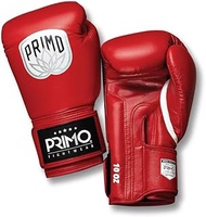 Primo Emblem 2.0 Champion Red Boxing Gloves - Genuine Leather - Red - 12 oz
