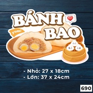 Dumpling decal model selling snacks - CODE 690