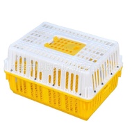 Plastic Poultry Wholesale Transport Cage Chicken Duck Thickened Plastic Pigeon Farm Turnover Basket 