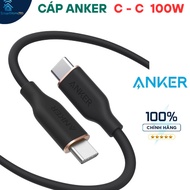Type C to Type C Anker PowerLine Flow III 100W cable 0.9m long - A8552 hongphat.mobile