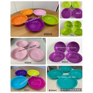 Tupperware Small Cresendo Plates Set / Plate o Bowl/ Pinggan Makan Plastik Budak/ Dinnerware