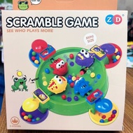 [知日桌遊][台灣現貨] 青蛙吃珠 4人 Scarmble Game 吃珠子 兒童桌遊 團康家庭玩具