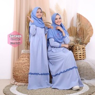 Gamis Suraiya Blue Soft Couple Mother and Child Ready January 8, 2020