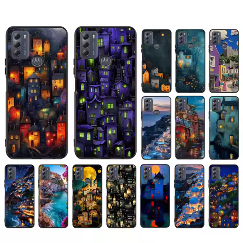 Window light Travel Place Case For Motorola Moto G84 G85 G04S G34 G14 G64 G54 G53 G72 G32 G13 G60 G1