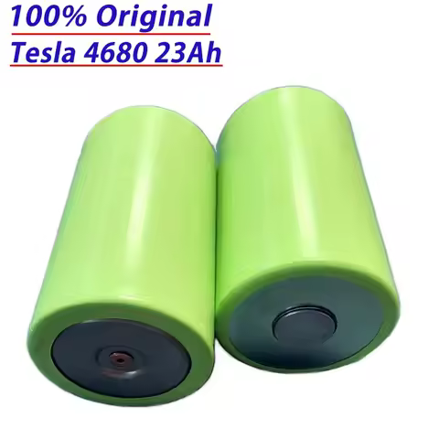 100%Original for Tesla 4680 3.7V 23Ah Lithium Iron Phosphate Battery Solar Energy Storage Vehicle Ou