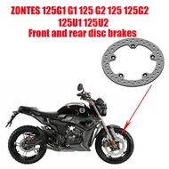 Motorcycle Front And rear Disc Brakes Front and Rear brake Discs Brake Disc Accessories FOR ZONTES ZT125 G1 G2 ZT125 U1