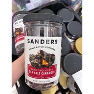 Fresh Dark Chocolate Caramel Covered with Sanders Sea Salt Caramel 1.02kg - American product