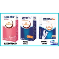 Smecta Strawberry/Orange-Vanilla/ Smecta Go Diosmectite (for Diarrhea) (Exp 2025)