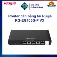 Ruijie RG-EG105G-P V3 load balancing Router - 2 WAN load balancing - Load capacity 100 users - 4 PoE