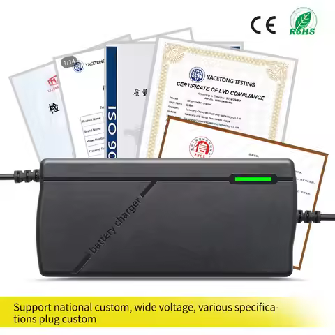 36V/48V/60V/72V 5A/2A Charger Li-ion Battery Electric Bike Charger 42V/54.6V/67.2V/84V 5A /2A Electr