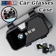 BMW Car Glasses Case Sunglasses Clip Multi Functional Card Holder Tickets Holder Car Sunshade Eyegla