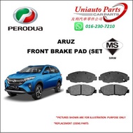 PERODUA ARUZ FRONT BRAKE PAD (SET)