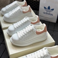 Alexander McQueen Shoes White Pink Velvet Heels Like Auth Size 36-39, Mcqueen shoes with pink and or