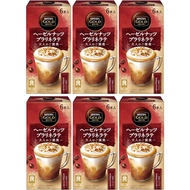 Directly from Japan Nescafe Gold Blend Adult Reward Hazelnut Praline Latte 6p x 6 boxes