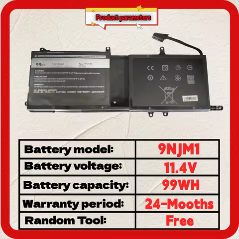 Wholesale And Retail❗❗❗ 9NJM1 Laptop Battery For DELL Alienware 15 R3 R4 17 R4 R5 Series P31E P69F 4