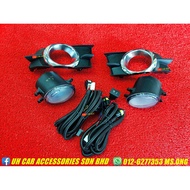 Toyota wish 2009-2018 oem fog lamp with cover and wiring lampu depan sportlight PLUG AND PLAY READY 