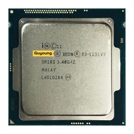YZX Xeon E3-1231 v3 E3 1231 v3 E3 1231v3 3.3 GHz Used Quad-Core CPU Processor 8M 80W LGA 1150