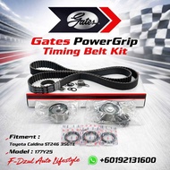 Gates Powergrip Timing Belt Kit Toyota Caldina Turbo ST246 2.0 3S-GTE