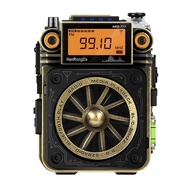 HRD-777 Radio Full-Band Radio Multifunctional Gyro Design Radio with BT Speaker Portable AM FM Radio