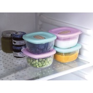 AIR LOCK 4PCS BPA FREE Baby Food Storage Bekas Makanan Bayi Bekas Simpan Makanan Baby Food Container