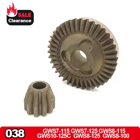 Crown Gear Set Replace For Bosch GWS7-115 GWS8-115 GWS 8-115 8-100 GWS7-125 GWS10-125C Angle Grinder