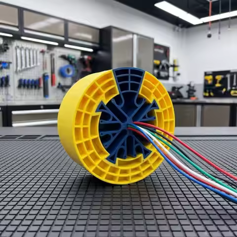 Plastic Cable Combing Tool Various Colors 12 X 12 X 4 Cm Wire Organizer Network Cable Arranger TV Pe