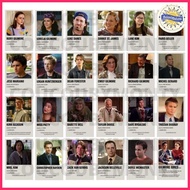 ✭ ✰ ● SET 24pcs Gilmore Girls Characters Waterproof Poster Print Pack Minimalist Merch Merchandise