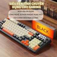G98 Wired Mechanical Keyboard - 98 Keys, Multi-Mode RGB Backlight, Optimal Design for Gamers