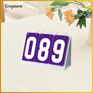Gepnoo Sports Scoreboard Rotating Scoreboard Tabletop Scoreboard 3 Digit Score Keeper for Volleyball