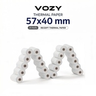 VOZY 58mm Thermal Paper BPA Free Receipt Paper, 58mm Thermal Receipt Papers Fits All 58mm Thermal Pr