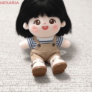 NEXARIA‌ 1pair Doll Leather Shoes Boots, Handmade Cute Outfit Bjd Doll Shoe, DIY Toy Black Brown 1/6