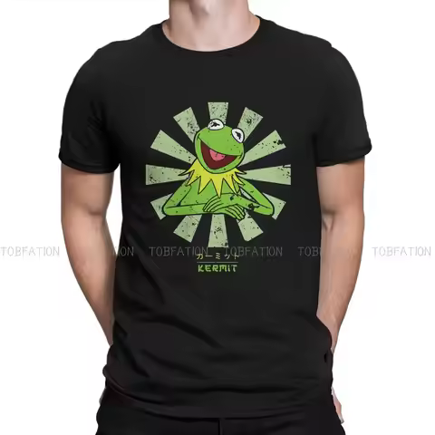 Disney The Muppets Fozzie Bear TV Man TShirt Kermit The Frog Retro Japanese Essential T Shirt Origin