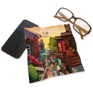 【布漾】印花萬用布 九份夕陽 超細纖維=手機=平板=筆電=台灣特色