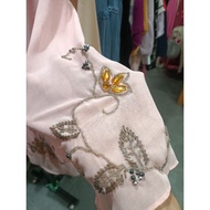 Baju Kurung Raya Warna Peach