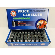 20MM PRICE LABELLER RE-INK ROLLER MX-5500(Price per piece)