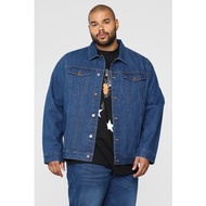 Jumbo jeans jacket Men's sizeBIG M, L, XL, 2XL, 3XL, 4XL, 5XL, 6XL, 7XL, 8XL, Large jeans jacket den