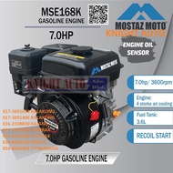 Mostaz MSE168K Gasoline Engine 7Hp Moto Engine-key Recoil Start 3.6L J003 ID37802