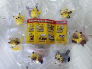 日本 Pokemon Center 扭蛋 寵物小精靈 比卡超 冬冬鼠 喵喵怪 飽栗鼠