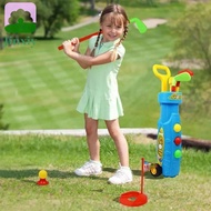 JINXIY Golf Set Toy, Golf Game Mini Kids Golf Game Set, Golf Practice Balls Casual Play Set Clubs Eq