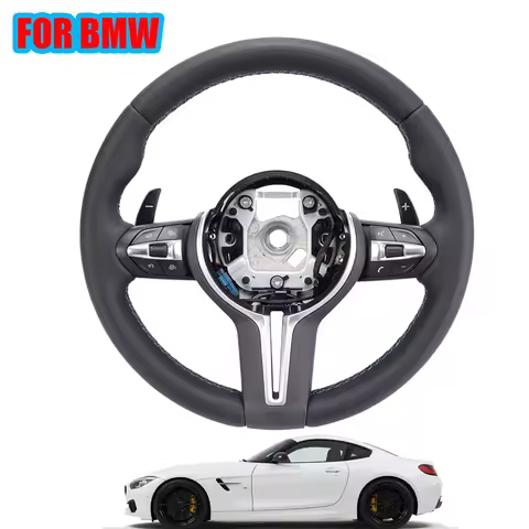 M Sport Interior Steering Wheel For BMW Leather F10 F11 F20 F21 F22 F25 F30 F31 F32 F33 F34 F36 X5 F