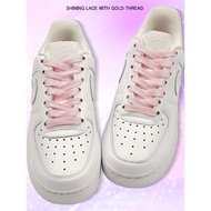 Yumei Canvas Shoes - Bright Silk Pink & White | Trendy AF1 Style