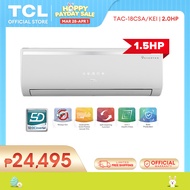 TCL 2HP Inverter Aircon Split-type Air Conditioner TAC-18CSA/KEI (White)