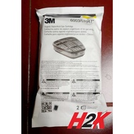 Mask Filter Organic Vapor Cartridge 3m 6003