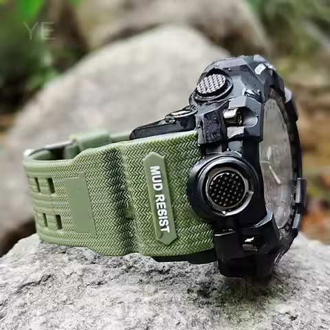 Modified Special Interface Resin Silicone Watch Accessories for Casio G-SHOCK Mudmaster GWG-1000/GB 