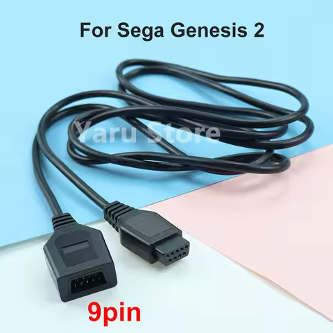Yaru Store For SEGA Genesie 2 Extension Cable for MD2 MEGA DRIVE Console Cord Gamepad Line Controlle