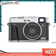 Digital Camera 4K Resolution Auto Focus 48MP Sensor 16x Digital Zoom Portable Video Camera for Stude