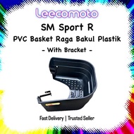 PVC Front Basket + Bracket Benelli SM Sport R 110 R SMSport R110 110R Plastic Plastik Bakul Raga Dep